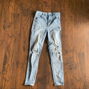 American eagle, curvy highest rise jegging